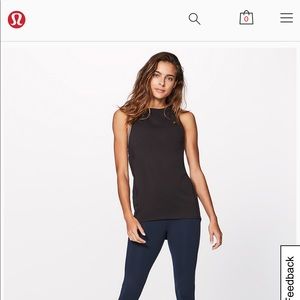 Lululemon Back In Action Tank (Black)